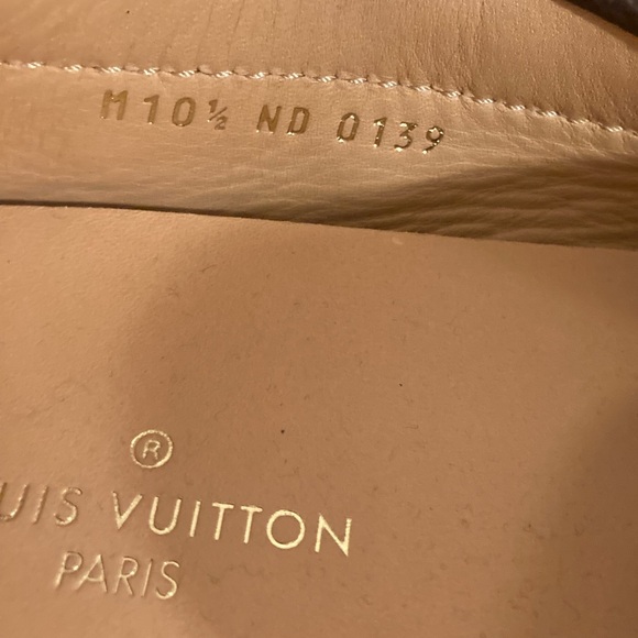 New, Authentic Louis Vuitton Monogrammed Driver Moccasin Shoes 11.5 - Picture 4 of 7